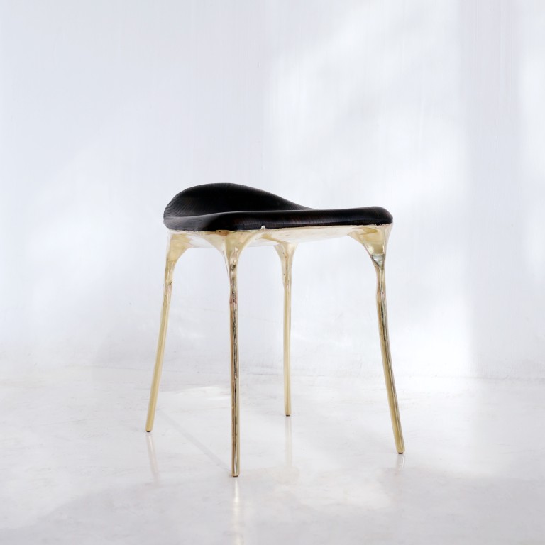  - Brass - stool